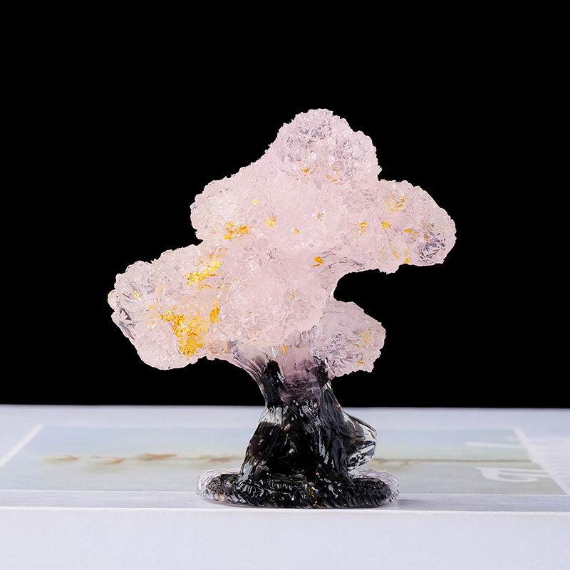 Kristallkuusepuu kaunistus – kaasaegne stiil, materjal: kristall