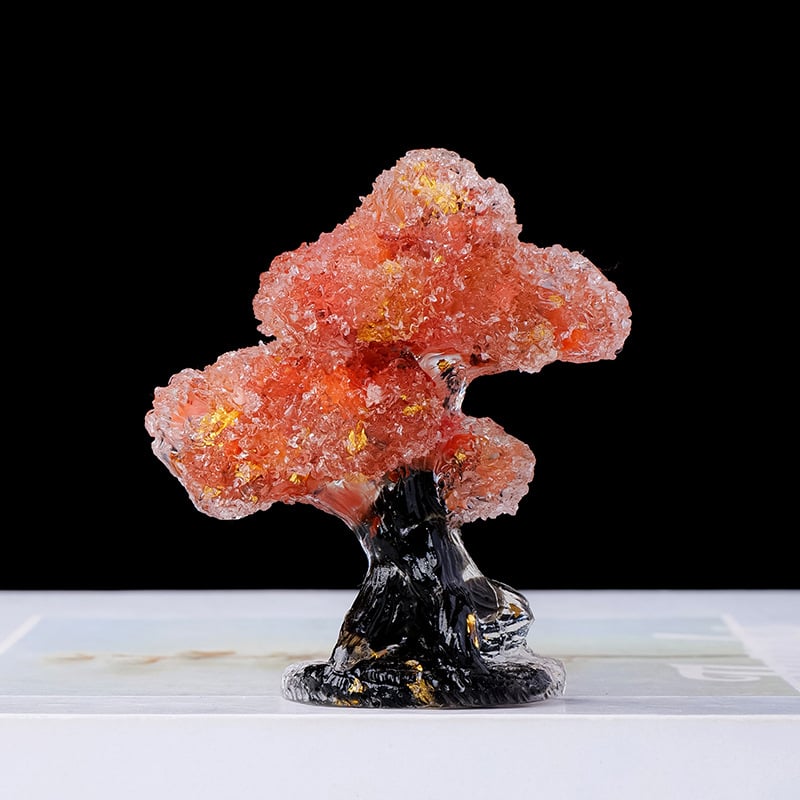 Kristallkuusepuu kaunistus – kaasaegne stiil, materjal: kristall