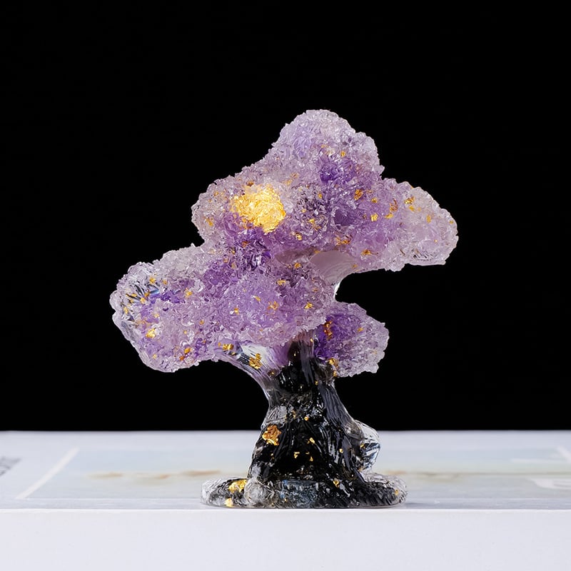 Kristallkuusepuu kaunistus – kaasaegne stiil, materjal: kristall