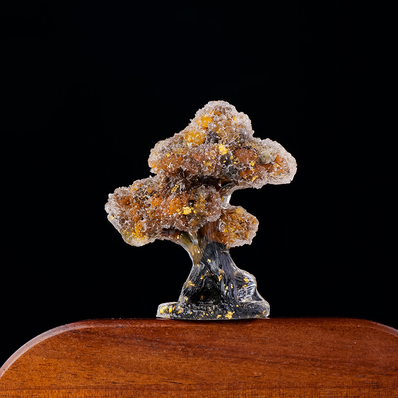 Kristallkuusepuu kaunistus – kaasaegne stiil, materjal: kristall