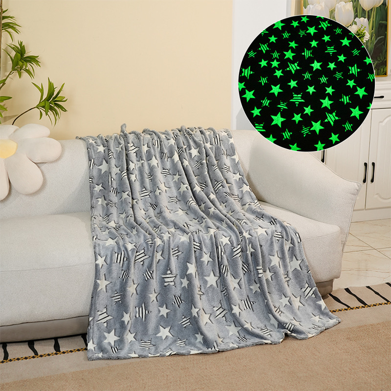 Детско одеяло от френски велур с карикатурен дизайн, тегло под 300 г, персонализирана обработка