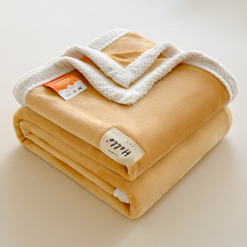 100% poliészter törölköző pléd, dupla oldalú fleece, 300 g/m², tavasz–ősz, egyszínű minta, könnyű luxus stílus, testreszabható