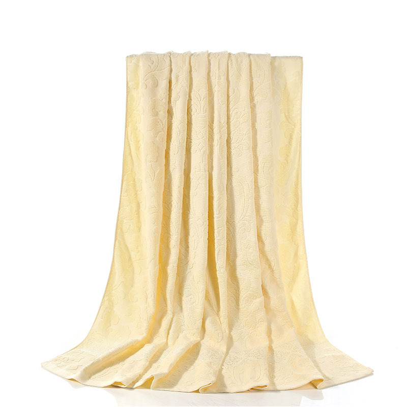 Ručnik-deka od pamuka, prilagodljiva iz šivanjem, mekana i koži-prijateljska, 99% pamuk, prugasti uzorak, težina 0.55–1.0 kg, ljetna upotreba