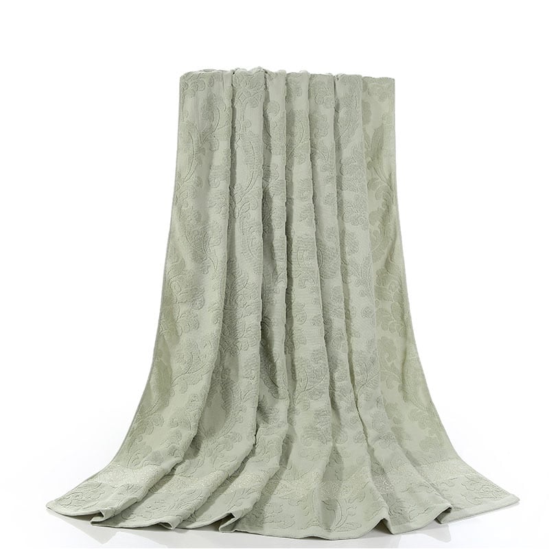 Ručnik-deka od pamuka, prilagodljiva iz šivanjem, mekana i koži-prijateljska, 99% pamuk, prugasti uzorak, težina 0.55–1.0 kg, ljetna upotreba