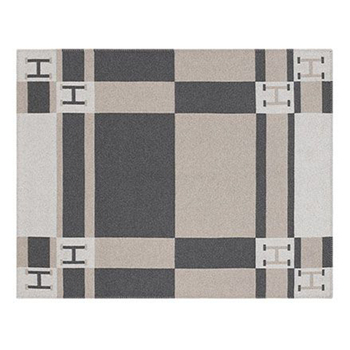 Вълнено кашмирено одеяло, геометричен модел, 800–1000 г, персонализируемо