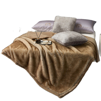 Raschel одеяло за легло с ивици, полиестер, тегло 500–800 г, персонализируемо