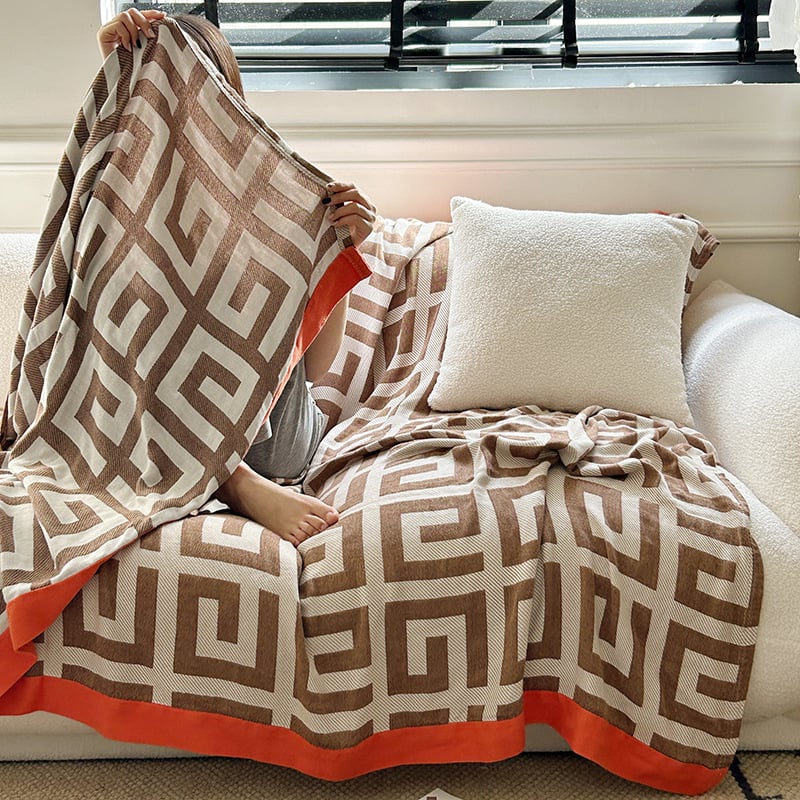 Bambuszrost takaró - könnyű, 300 g alatt, négy évszakos, virágos mintázat, INS stílus, első osztályú termék