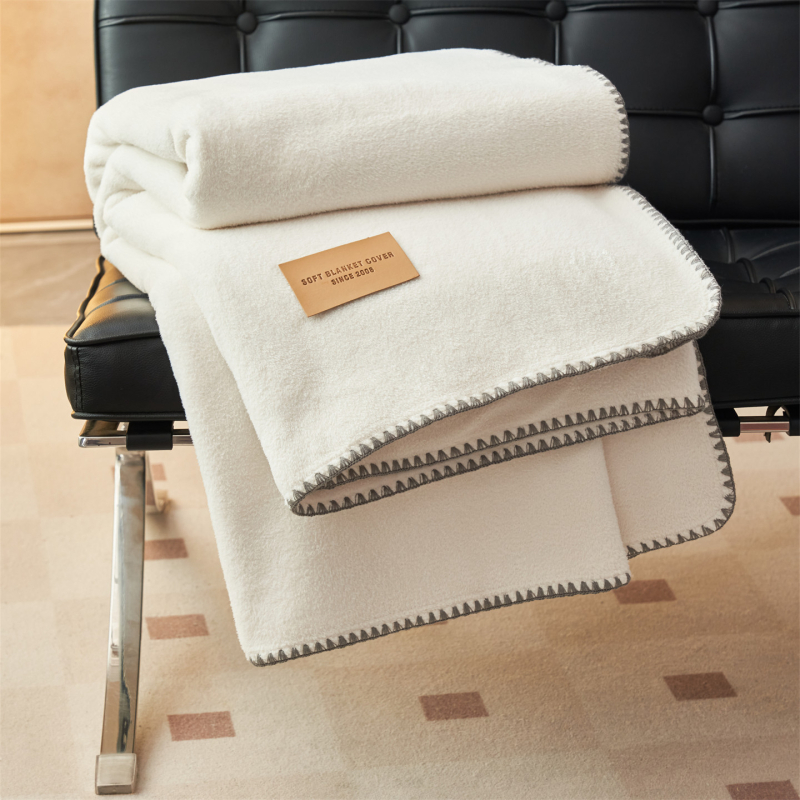 Κουβέρτα από μαλλί αλπακά, διπλό στρώμα, υψηλής ποιότητας ψεύτικο κασμίρ; 500 γρ, χειμώνας, πολυεστέρας, συρρίκνωση 2–3%