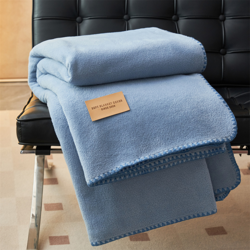 Κουβέρτα από μαλλί αλπακά, διπλό στρώμα, υψηλής ποιότητας ψεύτικο κασμίρ; 500 γρ, χειμώνας, πολυεστέρας, συρρίκνωση 2–3%