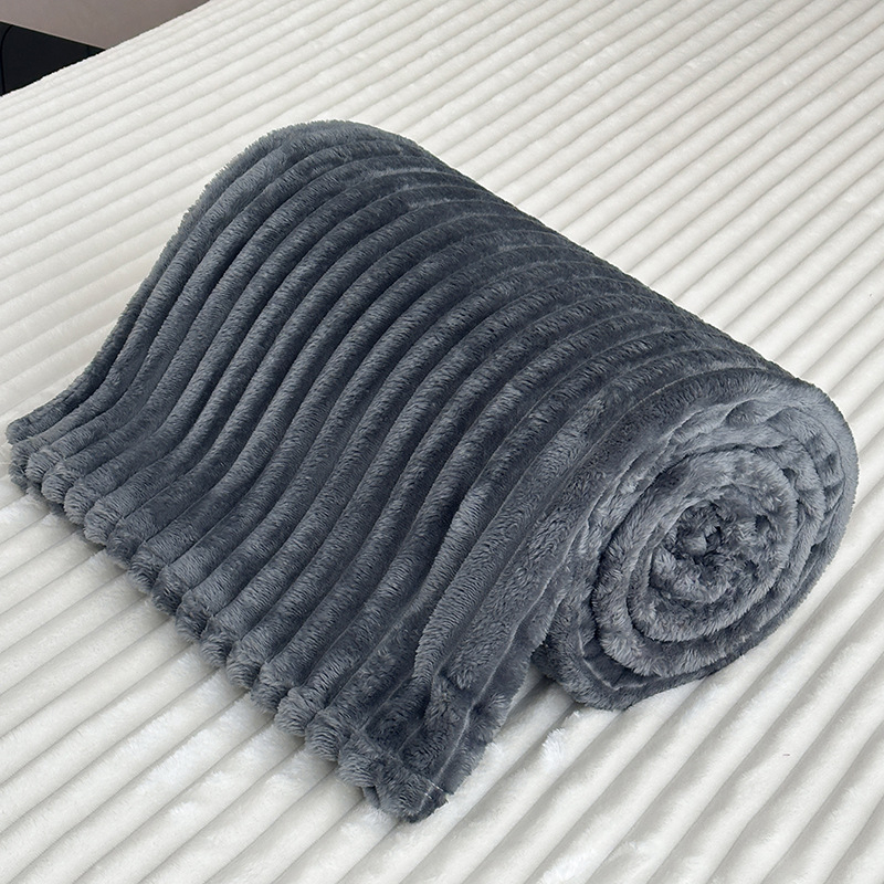 Одеяло от 100% полиестер, 200 г, за пролет и есен, семпъл модерен стил, без обработка