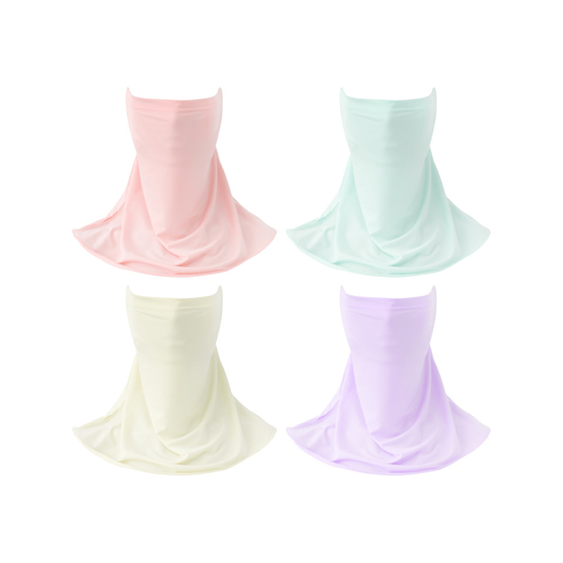 Maska za vožnju biciklom od Ice Silk materijala, s ušnim petljama, ovratnik za vrat, zaštita od sunca za aktivnosti na otvorenom, unisex