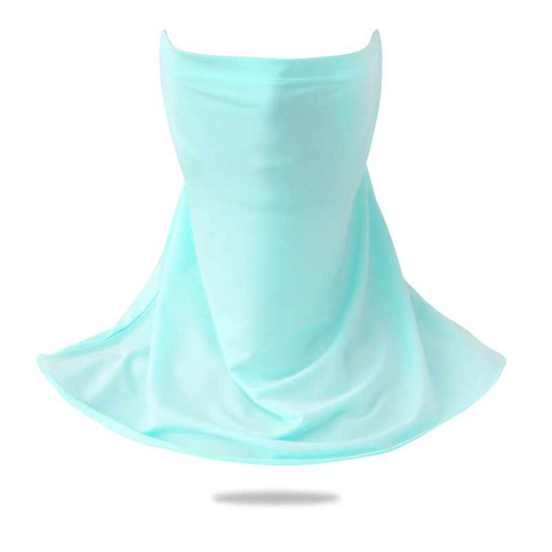 Maska za vožnju biciklom od Ice Silk materijala, s ušnim petljama, ovratnik za vrat, zaštita od sunca za aktivnosti na otvorenom, unisex