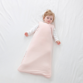 Bērnu gulēšanas somu vestes stilā, bambusa šķiedras audums, oderes 95% kokvilna, pildījums no zīda šķiedras, biezs ziemas modelis, piemērots zīdaiņiem 0–1 gadā