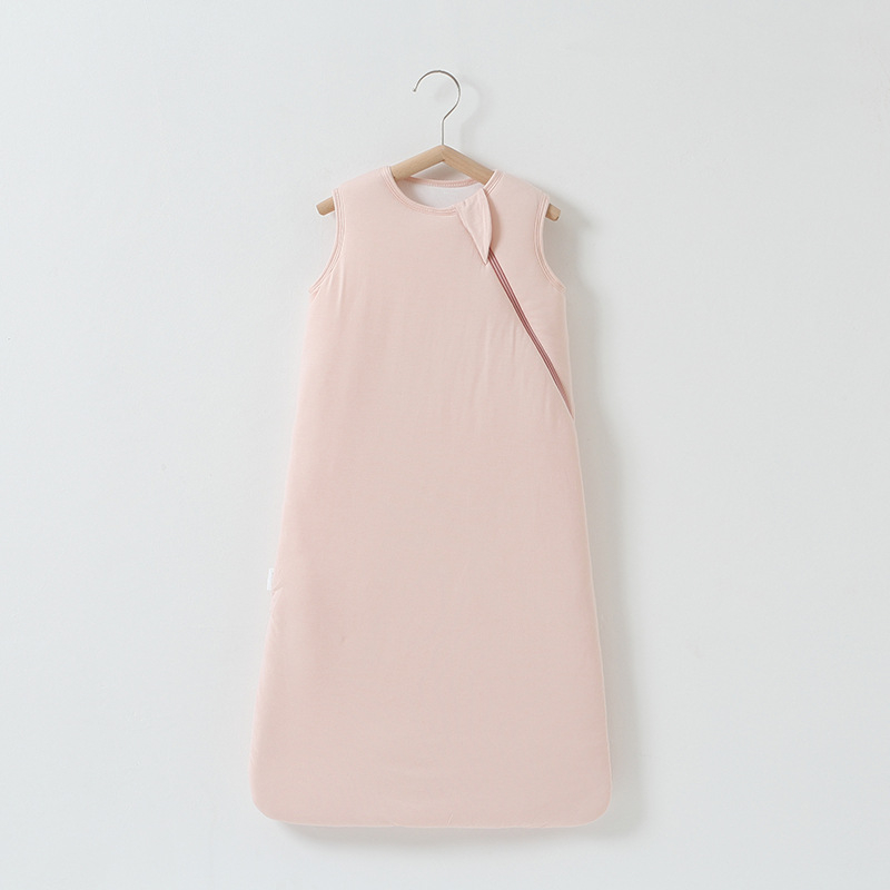 Bērnu gulēšanas somu vestes stilā, bambusa šķiedras audums, oderes 95% kokvilna, pildījums no zīda šķiedras, biezs ziemas modelis, piemērots zīdaiņiem 0–1 gadā