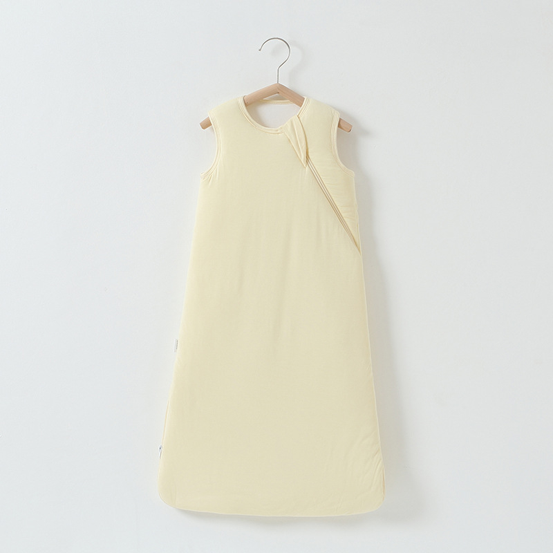 Bērnu gulēšanas somu vestes stilā, bambusa šķiedras audums, oderes 95% kokvilna, pildījums no zīda šķiedras, biezs ziemas modelis, piemērots zīdaiņiem 0–1 gadā