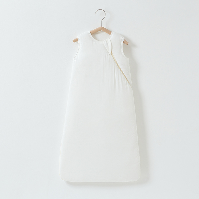 Bērnu gulēšanas somu vestes stilā, bambusa šķiedras audums, oderes 95% kokvilna, pildījums no zīda šķiedras, biezs ziemas modelis, piemērots zīdaiņiem 0–1 gadā