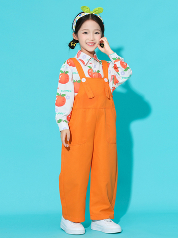 Bērnu hip-hop uzstāšanās apģērbs, unisex, bērniem virs 8 gadu vecuma, vasara 2025 (vasaras sezona 2025; unisex; hip-hop stils; vecuma grupai virs 8)