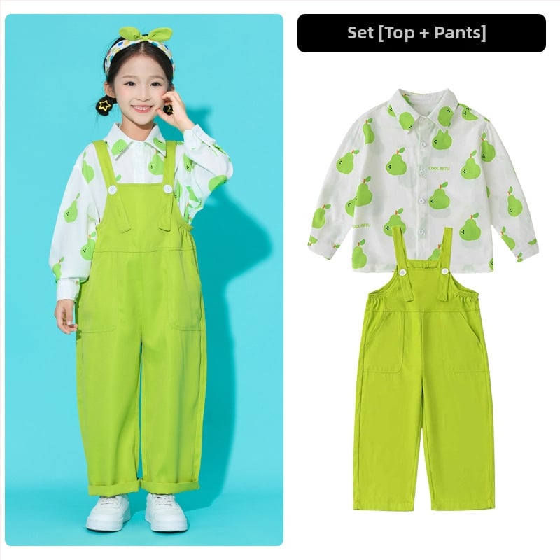 Bērnu hip-hop uzstāšanās apģērbs, unisex, bērniem virs 8 gadu vecuma, vasara 2025 (vasaras sezona 2025; unisex; hip-hop stils; vecuma grupai virs 8)