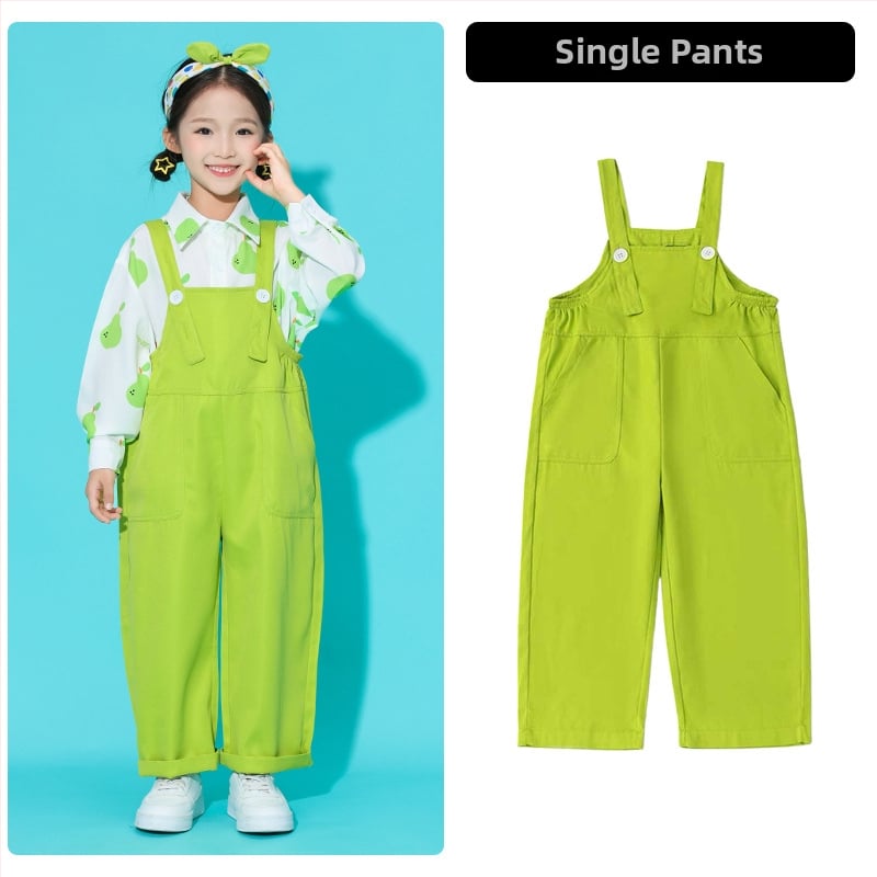 Bērnu hip-hop uzstāšanās apģērbs, unisex, bērniem virs 8 gadu vecuma, vasara 2025 (vasaras sezona 2025; unisex; hip-hop stils; vecuma grupai virs 8)