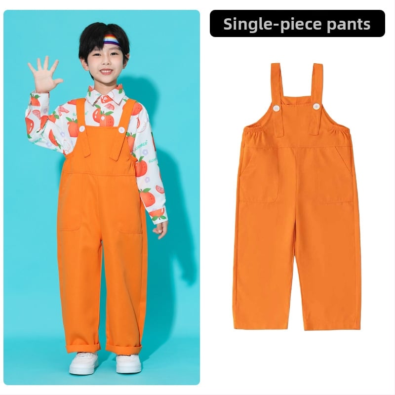 Bērnu hip-hop uzstāšanās apģērbs, unisex, bērniem virs 8 gadu vecuma, vasara 2025 (vasaras sezona 2025; unisex; hip-hop stils; vecuma grupai virs 8)