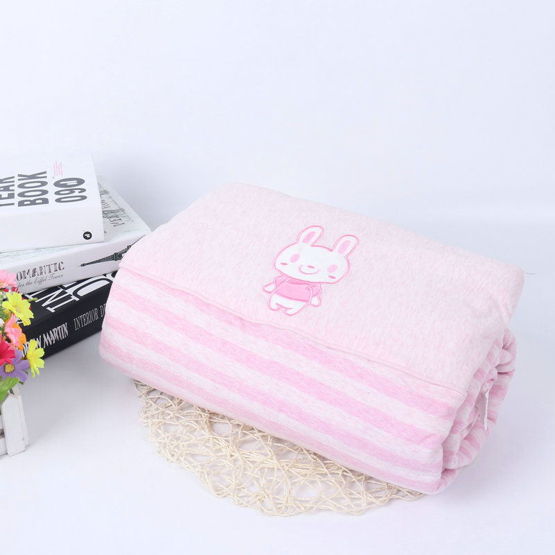 Dječji quilt od Jersey pamuka, japanski stil, vlakna obojena, šivena, punjenje od svilenog pamuka, 100% pamuk, za djecu 1–15 godina