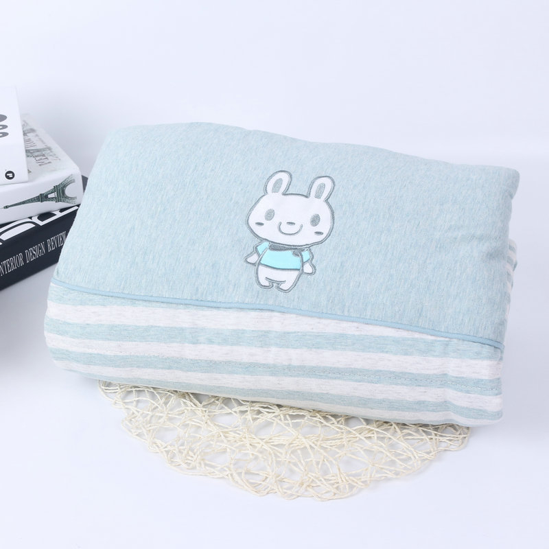 Dječji quilt od Jersey pamuka, japanski stil, vlakna obojena, šivena, punjenje od svilenog pamuka, 100% pamuk, za djecu 1–15 godina