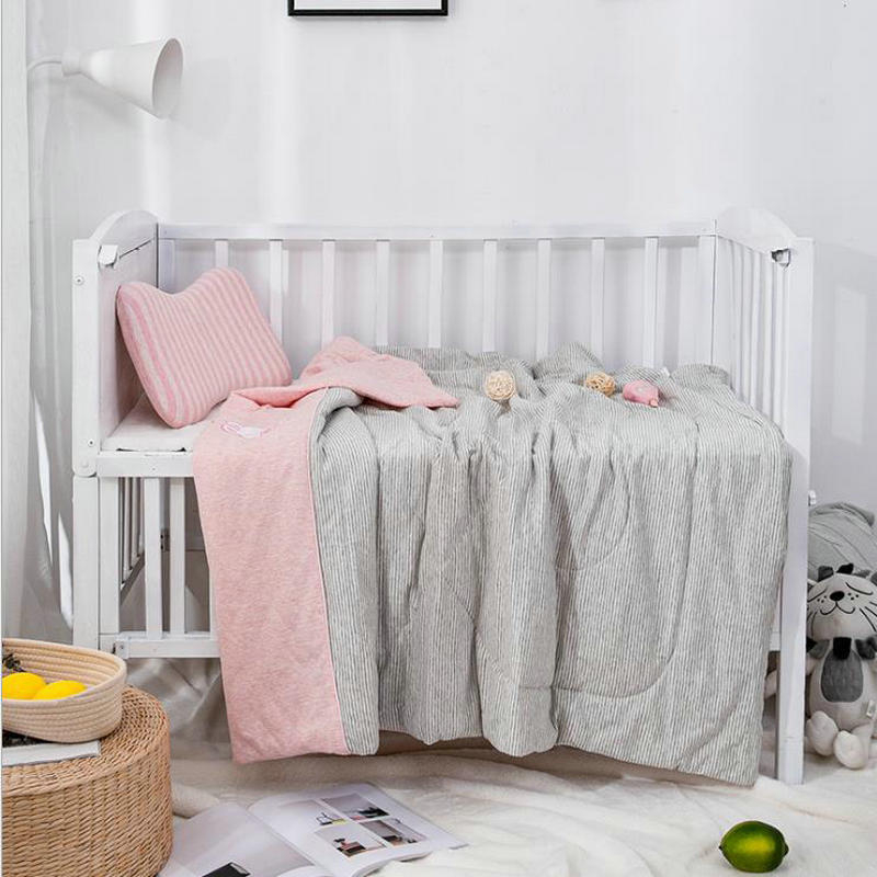 Dječji quilt od Jersey pamuka, japanski stil, vlakna obojena, šivena, punjenje od svilenog pamuka, 100% pamuk, za djecu 1–15 godina