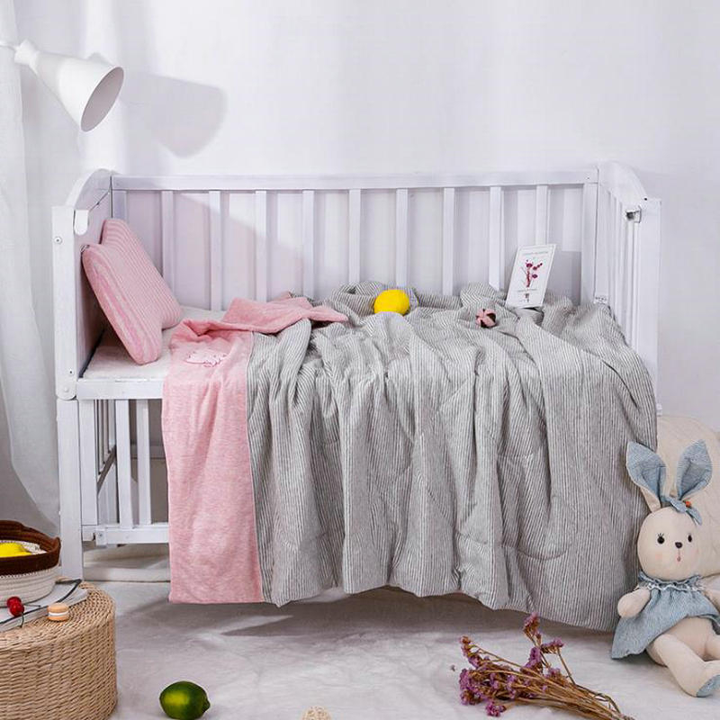 Dječji quilt od Jersey pamuka, japanski stil, vlakna obojena, šivena, punjenje od svilenog pamuka, 100% pamuk, za djecu 1–15 godina