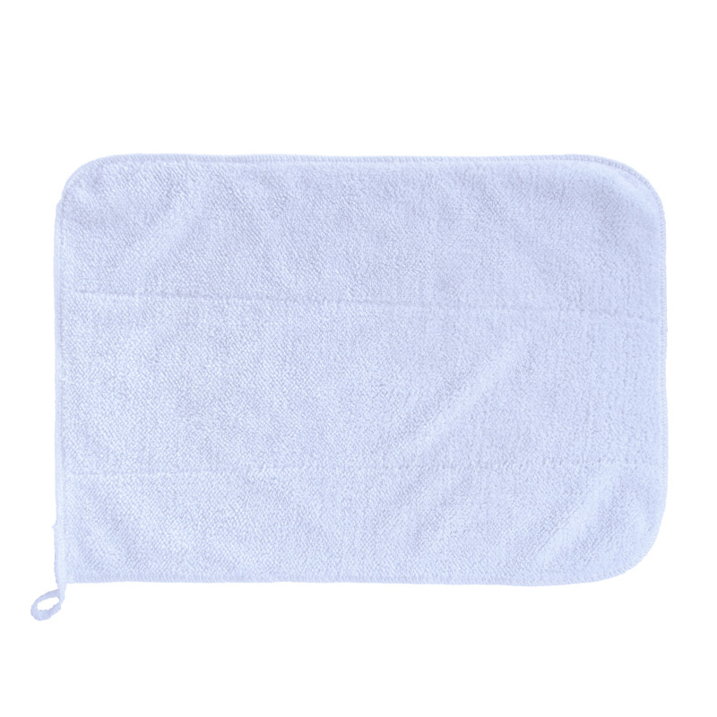 Konyhai menedzsment törölköző digitális számmal és színkódolt fogóval, 5S-kompatibilis, sűrített korall plüss; finom rost 95% poliészter; sima szövés hajtás; logónyomtatás; testreszabás