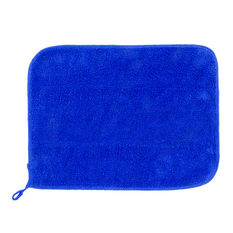 Konyhai menedzsment törölköző digitális számmal és színkódolt fogóval, 5S-kompatibilis, sűrített korall plüss; finom rost 95% poliészter; sima szövés hajtás; logónyomtatás; testreszabás