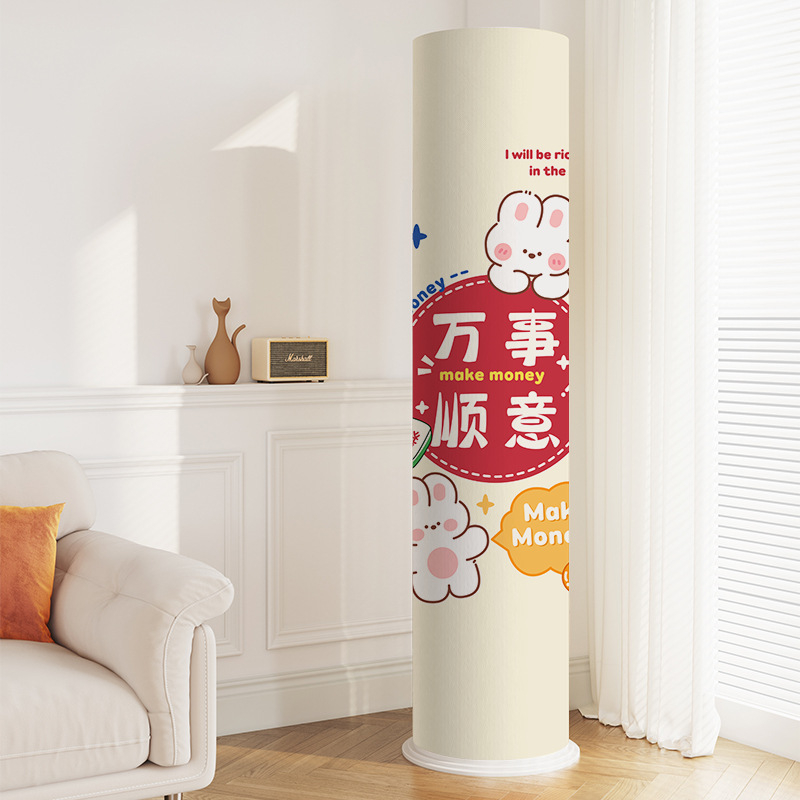 Калъф за климатик за дома, полиестер, марка Lin Jin, карикатурен стил, персонализиран