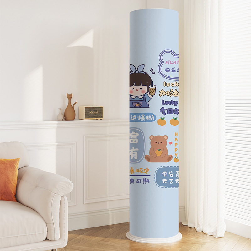 Калъф за климатик за дома, полиестер, марка Lin Jin, карикатурен стил, персонализиран