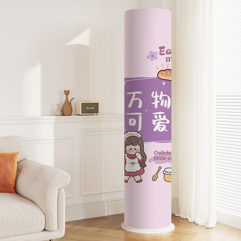 Калъф за климатик за дома, полиестер, марка Lin Jin, карикатурен стил, персонализиран