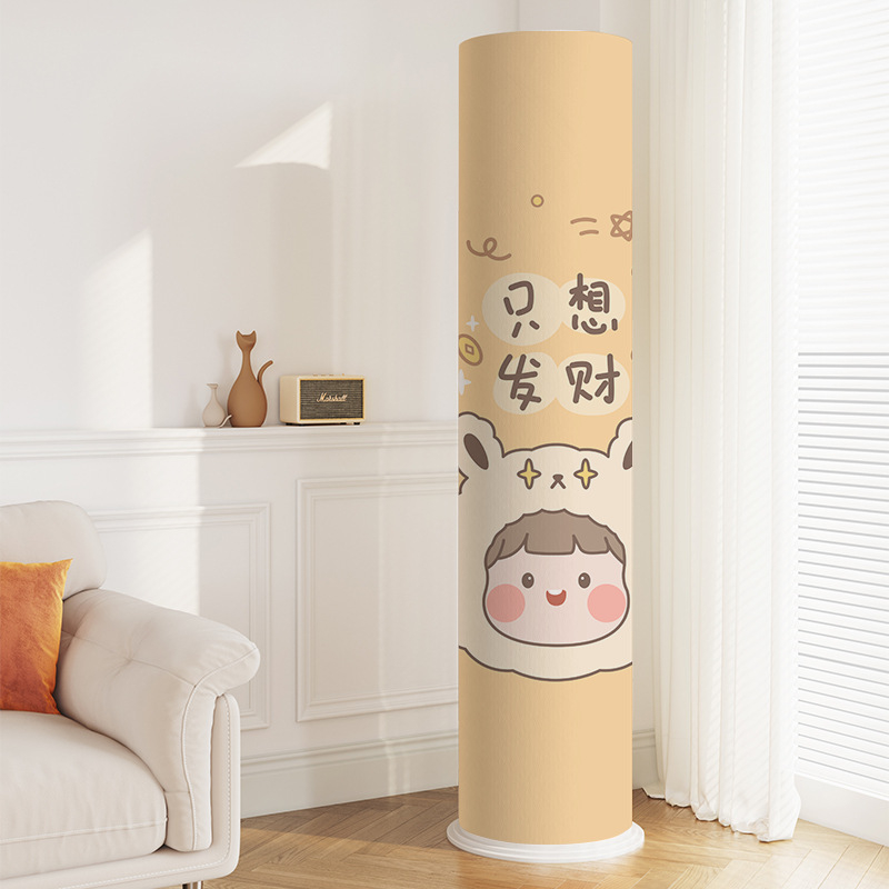 Калъф за климатик за дома, полиестер, марка Lin Jin, карикатурен стил, персонализиран