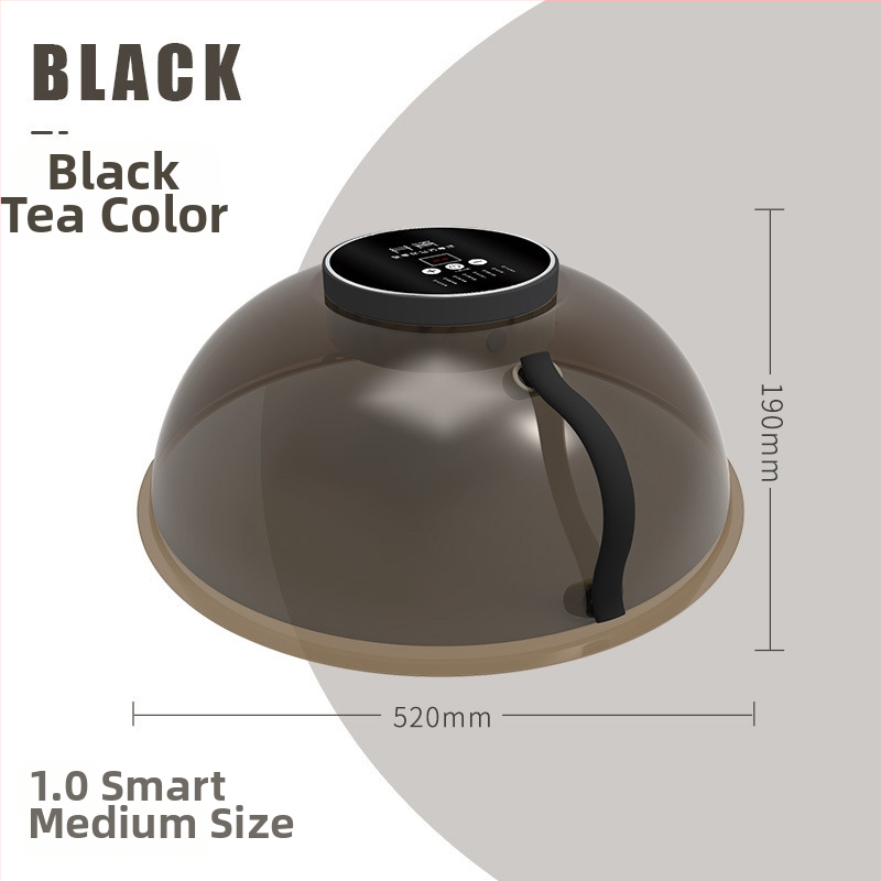 Калъф за подгряване на храна с интелигентен контрол на температурата, прозрачен прахозащитен капак, мултифункционален: изолация, размразяване, стерилизация, пластмасова конструкция