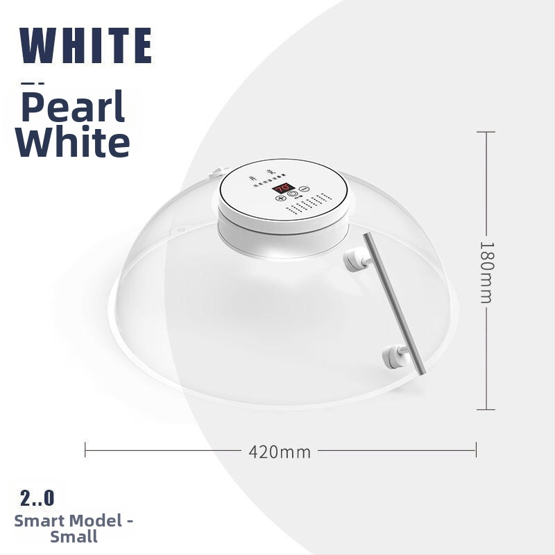 Калъф за подгряване на храна с интелигентен контрол на температурата, прозрачен прахозащитен капак, мултифункционален: изолация, размразяване, стерилизация, пластмасова конструкция