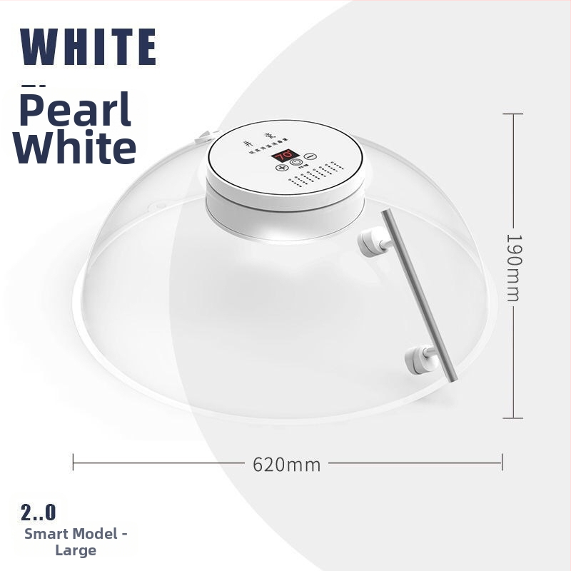 Калъф за подгряване на храна с интелигентен контрол на температурата, прозрачен прахозащитен капак, мултифункционален: изолация, размразяване, стерилизация, пластмасова конструкция
