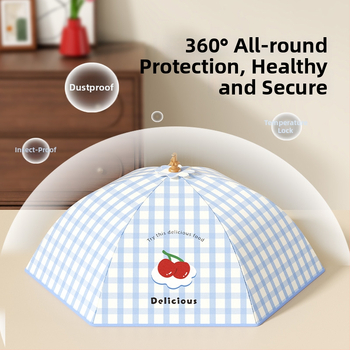 Only изолиран капак за храна, сгъваем прахоустойчив капак за маса за домашна употреба, лансиран през 2025 г.