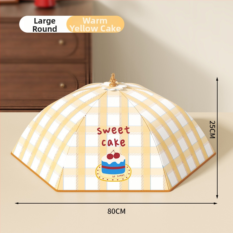 Only изолиран капак за храна, сгъваем прахоустойчив капак за маса за домашна употреба, лансиран през 2025 г.