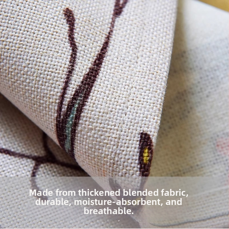 Калъф за прах за пиано, Wen Yao, памук и лен, квадратна форма, персонализиране по поръчка, модерен минималистичен стил