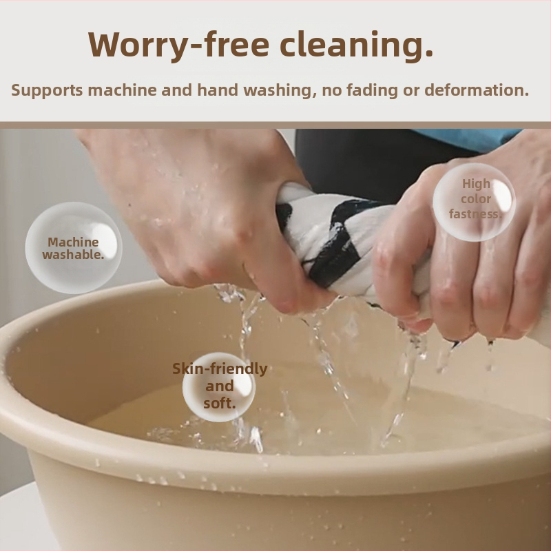 Калъф за прах за пиано, Wen Yao, памук и лен, квадратна форма, персонализиране по поръчка, модерен минималистичен стил