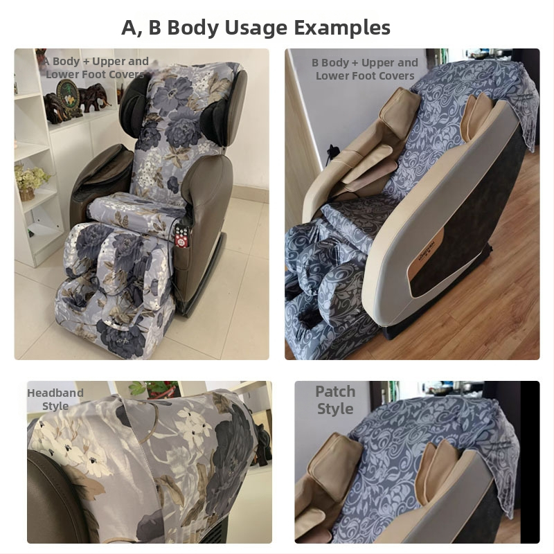 Калъф за масажен стол - полиестер, марка Meika, модерен и минималистичен стил, прахозащитна покривка/калъф за диван (Полиестер; Meika; Калъф за масажен стол; Прахозащитна покривка/калъф за диван)