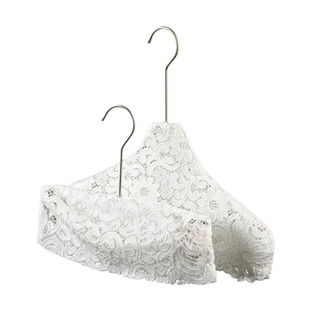 Riidepuu kate: libisemiskindel lina pitsiga puuvillakangas, 10 tk komplekt, sobib riidepuudele, pükste hoidmiseks ja kravattide hoidmiseks