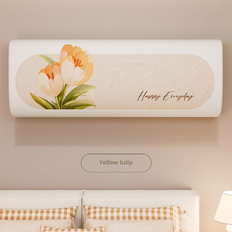 Калъф за климатик – платнен, с висящ монтаж, универсален, модерен стил, прахозащитна обвивка