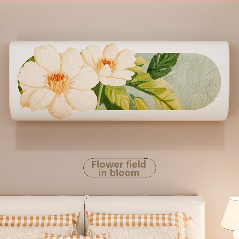 Калъф за климатик – платнен, с висящ монтаж, универсален, модерен стил, прахозащитна обвивка