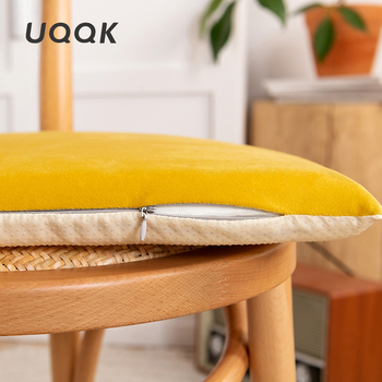 Sēdvietas spilvens no Lisi velūra ar atmiņas putām, mūsdienīgs minimālisma stils, piemērots dzīvojamai istabai un restorāniem