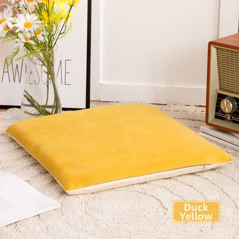 Sēdvietas spilvens no Lisi velūra ar atmiņas putām, mūsdienīgs minimālisma stils, piemērots dzīvojamai istabai un restorāniem