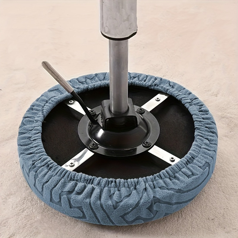 Kružna navlaka za okretni barski stol – polarni fleece, Planet Bear, zaštita od prašine, dekorativan izgled, prugasti ili jednobojni uzorak, jednostavan stil