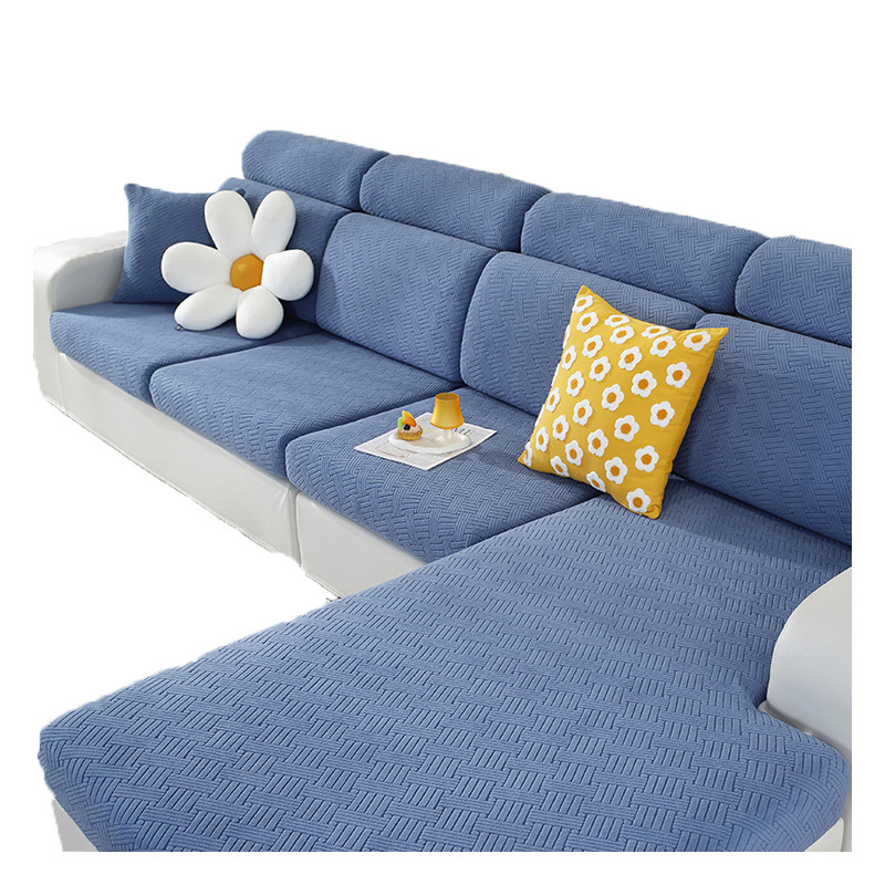 Szófavédő huzat – poliészter, vastagított elasztikus anyag, csúszásmentes, négy évszakos univerzális, teljes lefedettség