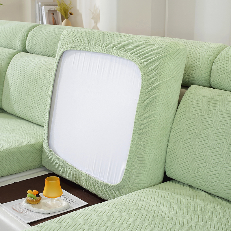 Szófavédő huzat – poliészter, vastagított elasztikus anyag, csúszásmentes, négy évszakos univerzális, teljes lefedettség